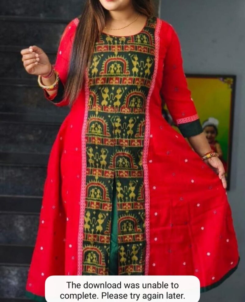 Sambalpuri Printed Cotton Kurtis for Women