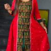 Graceful Charm – Sambalpuri Printed Cotton Kurti for Elegant Everyday Wear